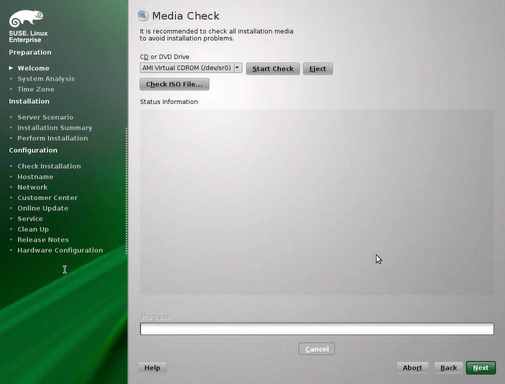 image:SUSE Media Check Screen