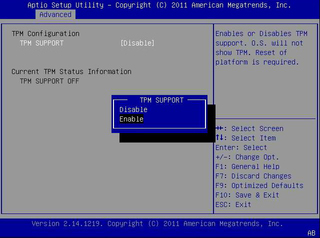 This figure shows the TPM dialog. image:This figure shows the TPM dialog.
