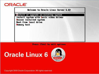 Linux 6.x Welcome screen. image:Linux 6.x Welcome screen.