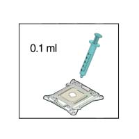 image:An illustration showing how to apply the thermal compound.