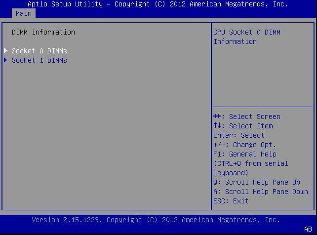 image:A screen capture showing the BIOS Setup Utility Main menu screen.