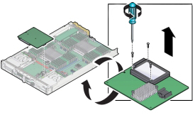 image:An illustration showing how to remove the REM battery.