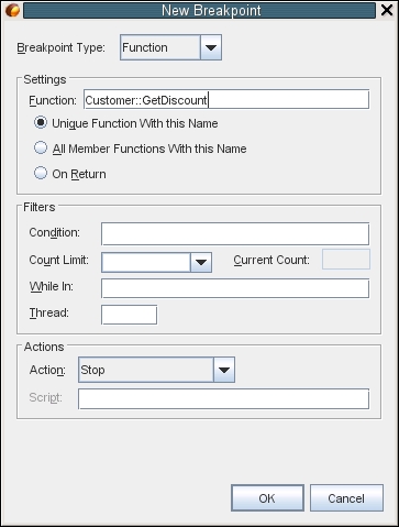 image:New Breakpoint dialog box