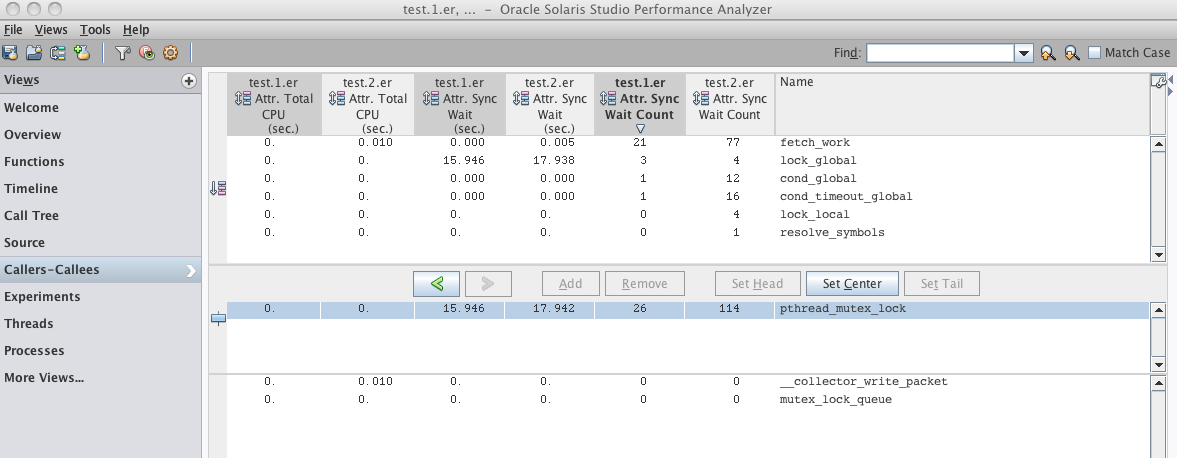 image:Callers-Callees screen