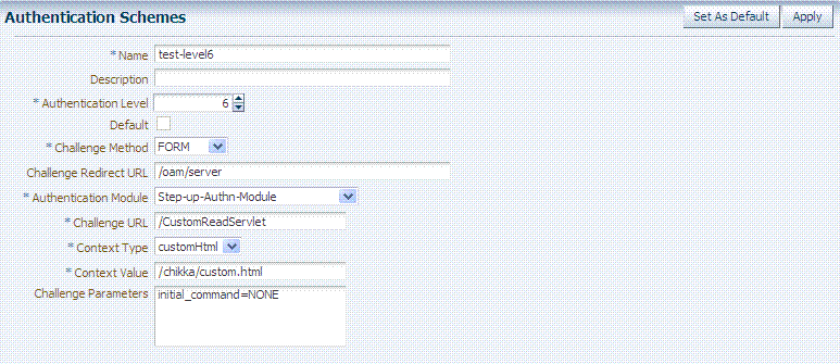 Step Up Authentication Scheme for Sensitive Applications