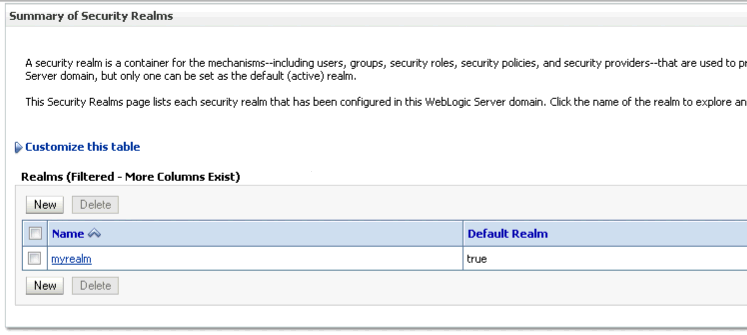 The default realm is shown.