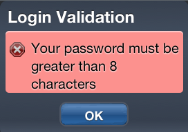 alert message button alert message button