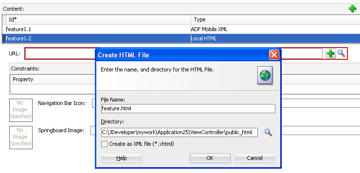 Click Add in the URL field.