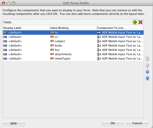 Bindings for the sendEmail method