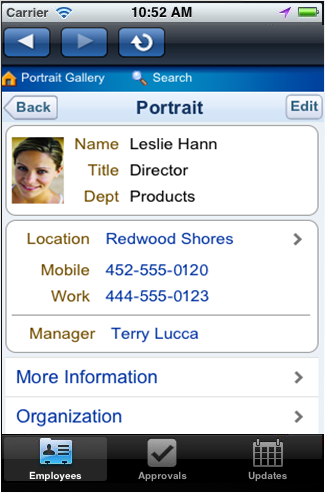 UI Rendered for Remote URL