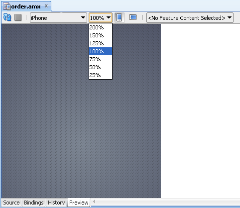 The Preview Pane for Newly Created Page