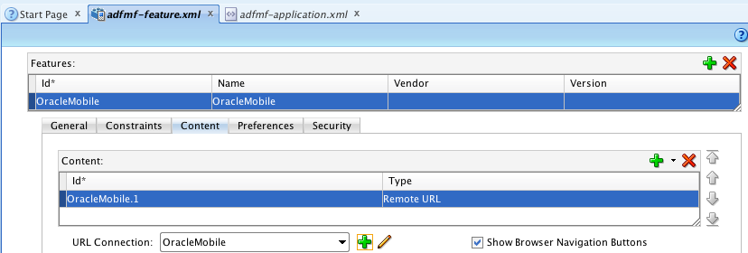 Select for navigation icons.