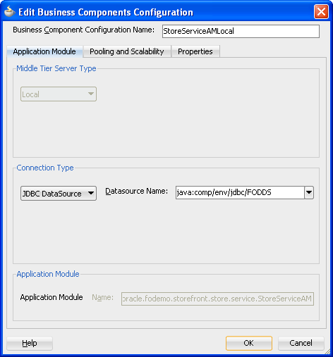 Edit configuration dialog displays default configuration Edit configuration dialog displays default configuration