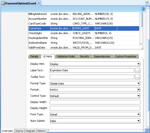 Image of Setting UI Control Hints in Attribute Editor