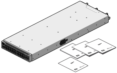 Figure shows the contents of the switch ship kit. image:Figure shows the contents of the switch ship kit.