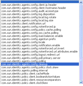 OpenSSO Agent Miscellaneous Attributes