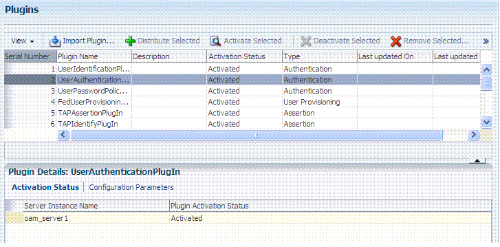 Plugin Server Instance