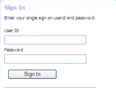 Standard Login Form
