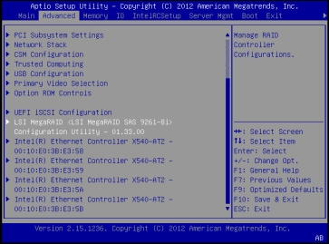 image:Graphic showing the BIOS UEFI Driver Control                                     screen.