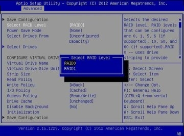 image:Graphic showing the BIOS UEFI Driver Control                                     screen.