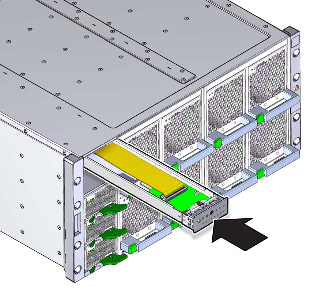 image:An illustration showing the installation of the FIM.
