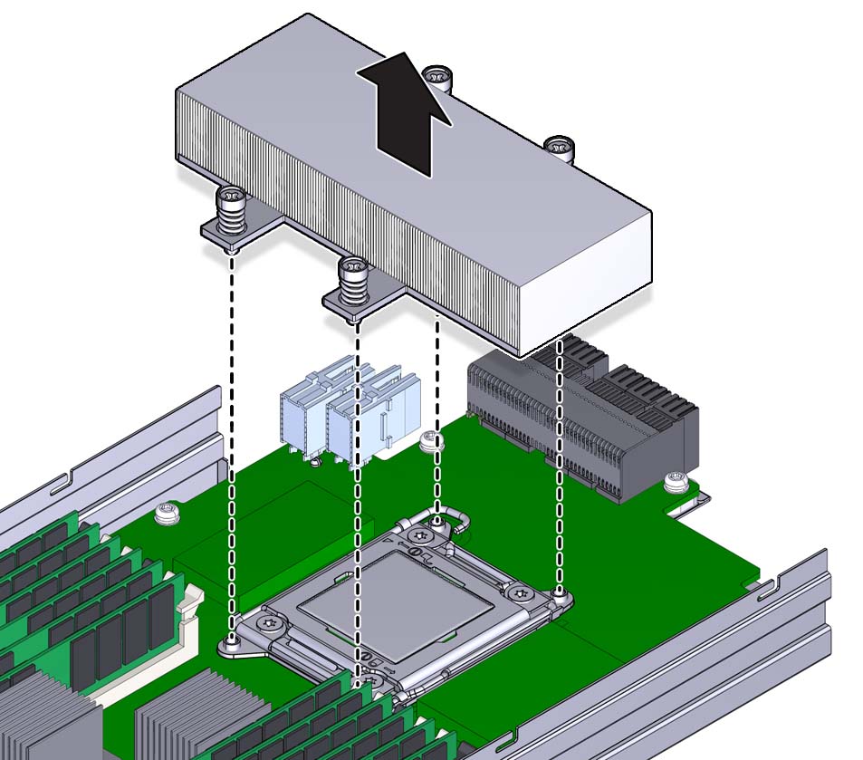 image:Picture of processor and replacement tool.
