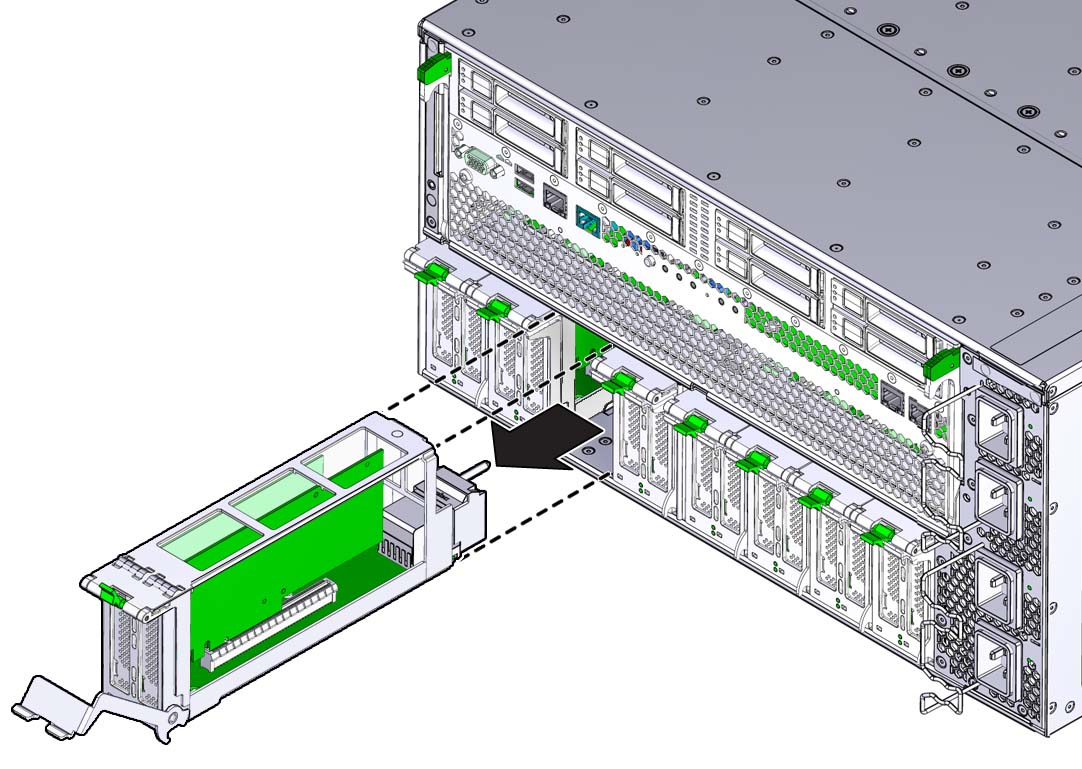 image:An illustration showing the removal of a DPCC.