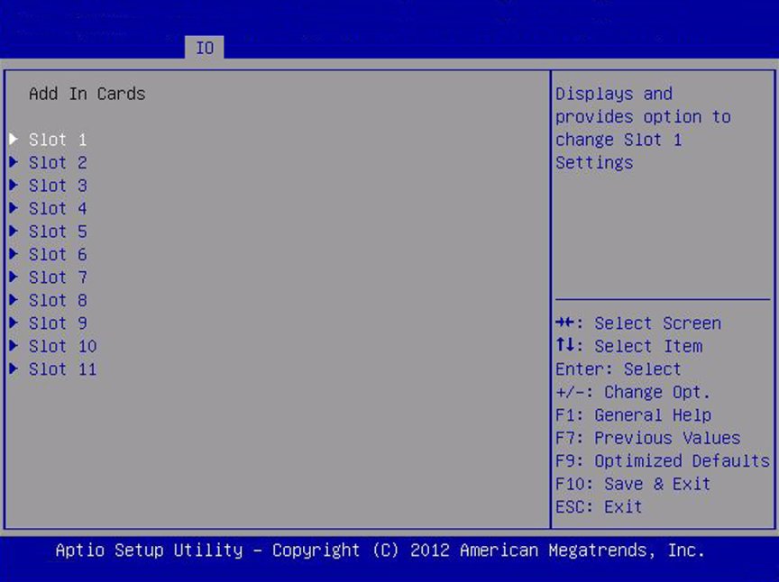 image:Screen capture showing IO Add In cards