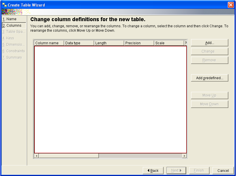 Change Column Definition