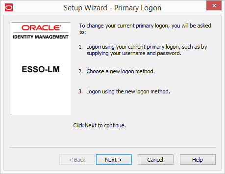 Setup Wizard begin