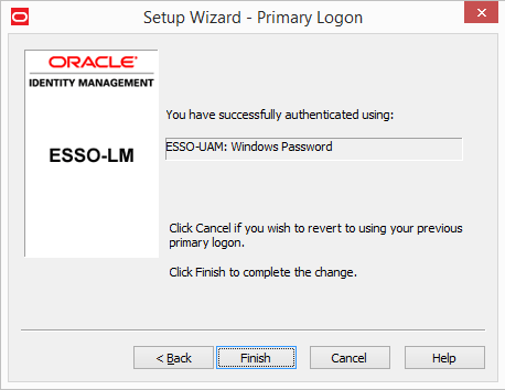 Setup Wizard continue