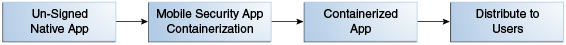 Containerization process logical diagram