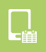 Calendar device configuration icon