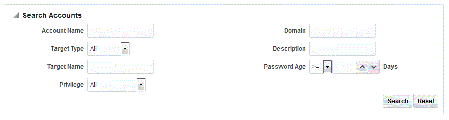 Figure showing an example OPAM Search Portlet