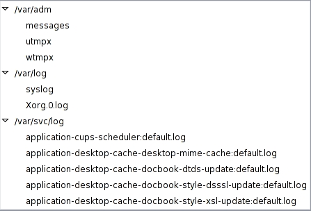 image:Categories tree from the gedit Preferences dialog. Contains three subcategories.