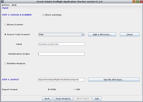 image:Image shows the scanner showing the source of the code.