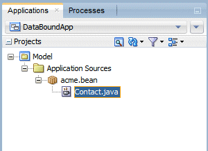 New class in Application Navigator