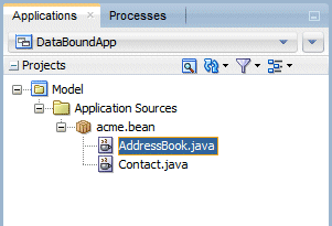 Application Navigator, 2 classes