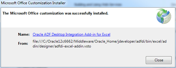 Customization installer