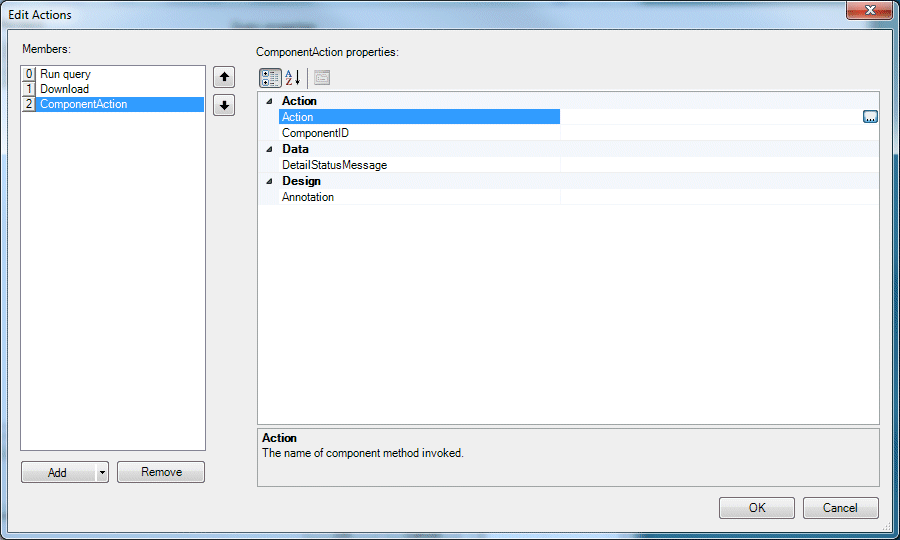 Oracle ADF tab in the Excel ribbon
