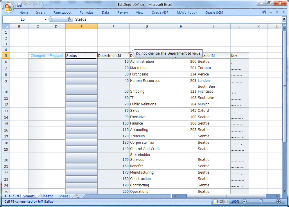 The workbook