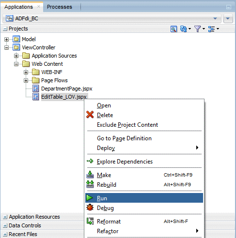 Application Navigator