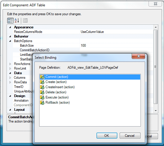 Batch Options section