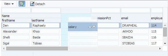 Page displayed in web browser