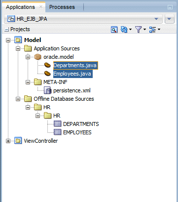 The Application Navigator
