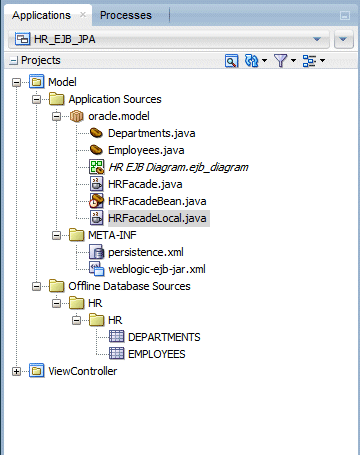 The Application Navigator