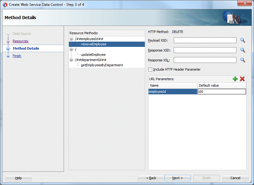 Edit Table Columns dialog