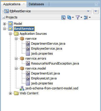 Step 1 of the  Create Fusion Web Application