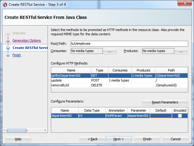  The Create EJB Diagram dialog