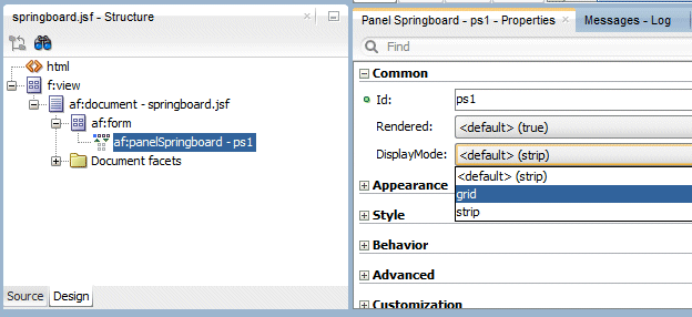 App navigator with ViewController project selected and New menu option selected in context menu.